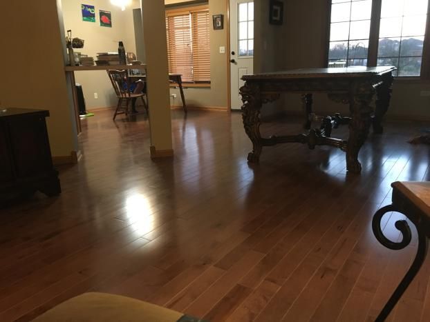A recent flooring contractor job in the  area